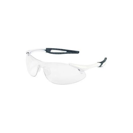 Mcr Safety MCR Safety IA130AF Inertia® Safety Glasses, White Frame, Clear Anti-Fog Lens IA130AF
